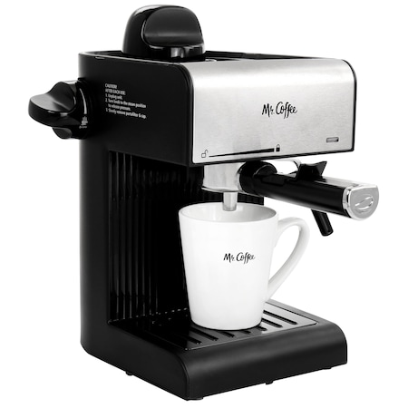Mr. Coffee Espresso, Cappuccino and Latte Maker in Black BVMCECM170