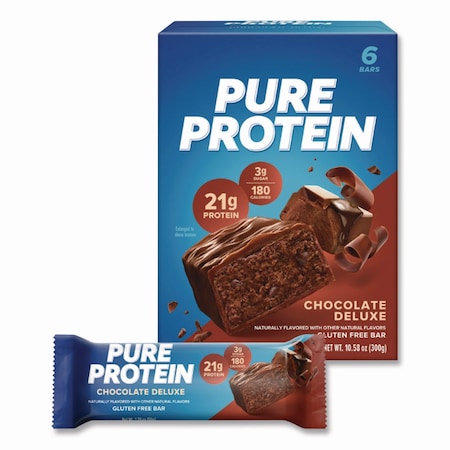 Balance Bar Pure Protein Bar, Chocolate Deluxe, 1.76 oz Bar, 6PK NRN13809