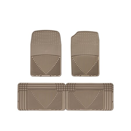 Weathertech Tan, Front and Rear All Weather Floor Mats W38TN-W25TN
