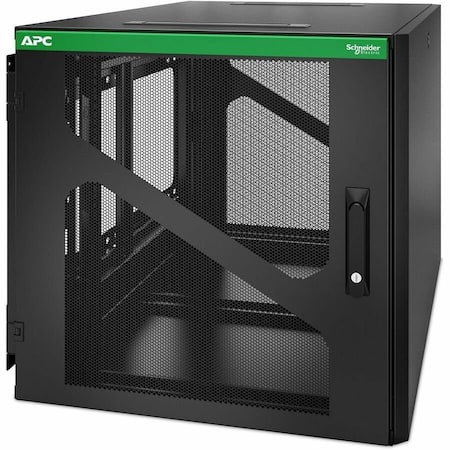 Apc NETSHELTER 12U WALLMOUNT RACK ENCLOSURE CABINET SIDE MOUNT UPS DEPTH AR112SM