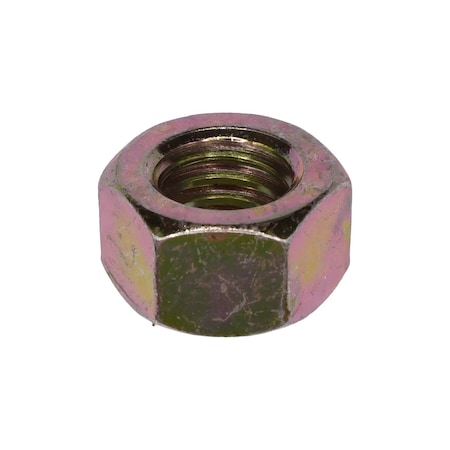 Auveco 3/8in-16 Grade 8 Hex Nut Zinc High Alloy, 100PK 9302