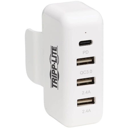 Eaton Tripp Lite Series Portable Power Expansion Hub for Apple USB-C Power Adapter - 4 Ports 3 U280-A04-A3C1