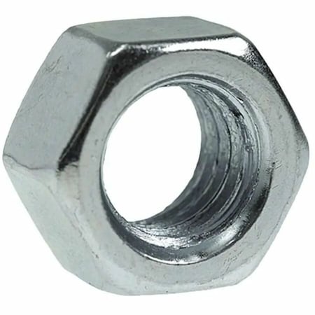 Dottie Hex Nut, #10-24, Carbon Steel, Zinc Plated, 0.117 in Ht, 100 PK HN1024
