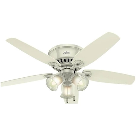 Hunter 52 in. 5-Blade Ceiling Fan with Light, White 2304053