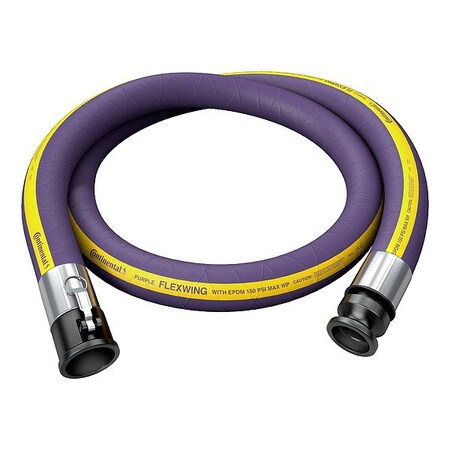 Continental Chemical Transfer Hose Assembly PFW300-25CE-PP