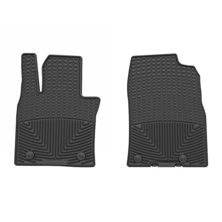 Weathertech Black, Front All Weather Floor Mats W629