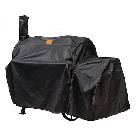 Oklahoma Joes Black Highland Offset Smoker Cover 8259969P04