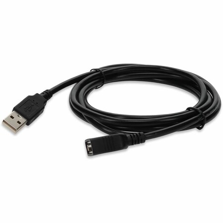 Add-On Addon 5 Pack Of 1.82M (6.00Ft) Usb 2.0 (A) Male To Female Black, PK5 USBEXTAA6-5PK