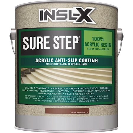 Insl-X By Benjamin Moore Sure Step Wht/Base 1 Skid Resistant Concrete Paint 1 Gal. NSU101B099-01
