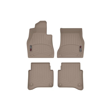 Weathertech Tan, Front and Rear Floorliners 451701-1-2