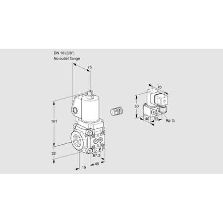 Honeywell Kromschroder VAS110/-R/NWSL KS88024832