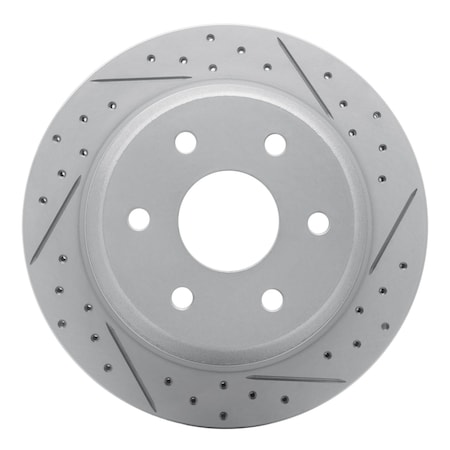 Dynamic Friction Co DFC Geoperformance Rotor - Drilled and Slotted 830-48041R