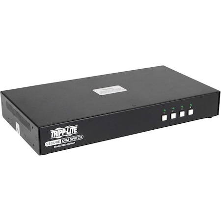Eaton EATON Tripp Lite Series Secure KVM Switch, 4-Port, HDMI to DisplayPort, 4K, NIAP PP3.0 B002-HD1AC4