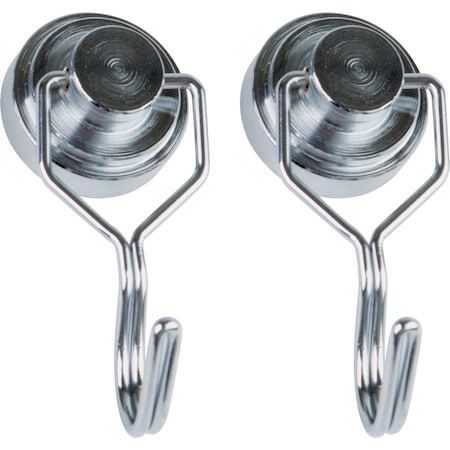 Teacher Created Resources Magnetic Hooks, 1" diameter, 2 Hooks, PK2 20787