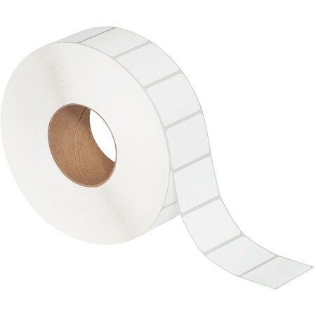 Tape Logic 2 1/2 x 1in White Thermal Transfer Labels THL621