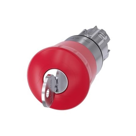 Siemens EMERGENCY STOP mushroom pushbutton 22 mm 3SU1050-1HF20-0AA0-ZY01Y19