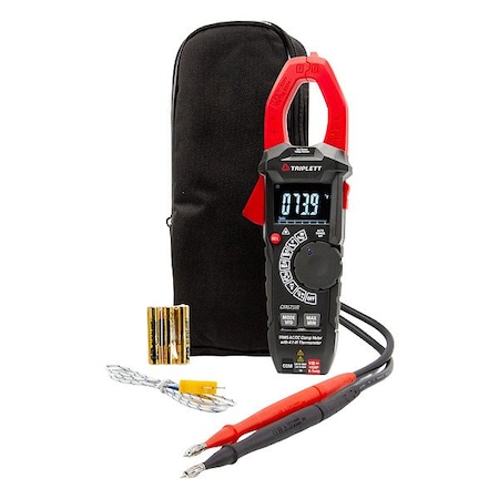 Triplett DigitalClampMeter, TRMS, 600A, 1000VAC CM675IR