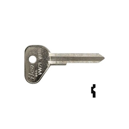 Ilco Unican Volkswagen Key Blank V81W, 10PK VW71