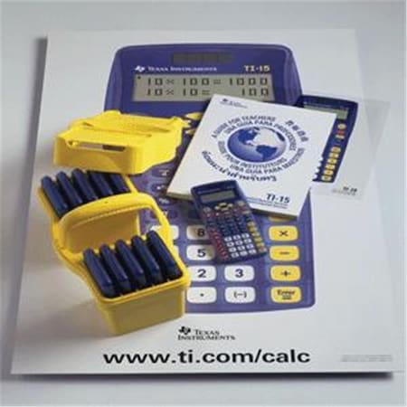 Texas Instruments 15 Explorer Calculator Teacher Kit TE87240