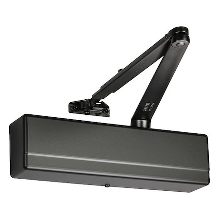 Sargent Manual, Hydraulic, Door Closer, Black 1431 UO BSP