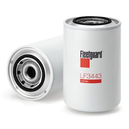 Fleetguard Oil Filter, 6.75 in L, Spin-On LF3443