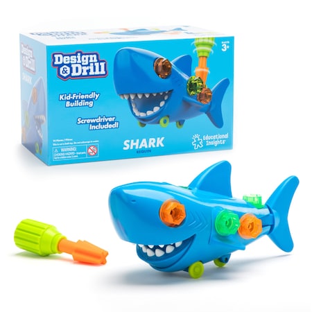 Educational Insights Design & Drill Shark 4178
