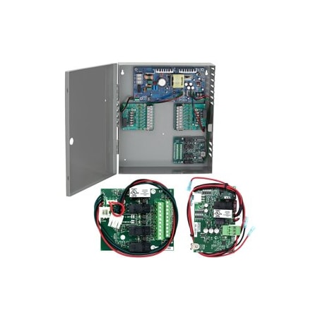 Von Duprin 6A Power Supply, 4 Relay Option Board, Battery Backup Board Only, 12/24VDC PS906-4R-BB