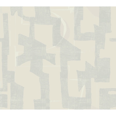 York Wallcoverings Modern Tribal Neutral and Grey Wallpaper AG2105