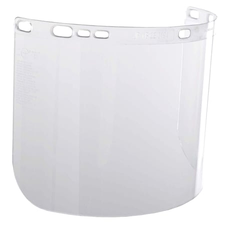 Jackson Safety Face Shield, Clear, Uncoated 29087