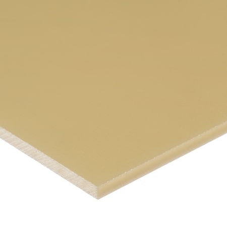 Zoro Select ABS Plastic Sheet 24" L x 12" W x 1/2" Thick BULK-PS-ABS-272