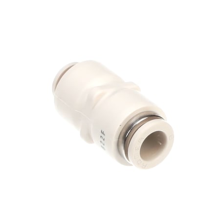 Wmf Connector, Plug-in, Straight, 45451, White 3370066863
