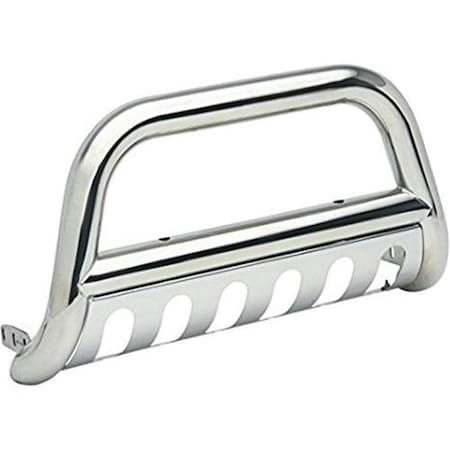 Perfectpitch 3 ft. Bull Bar Polished Stainless Steel PE755623