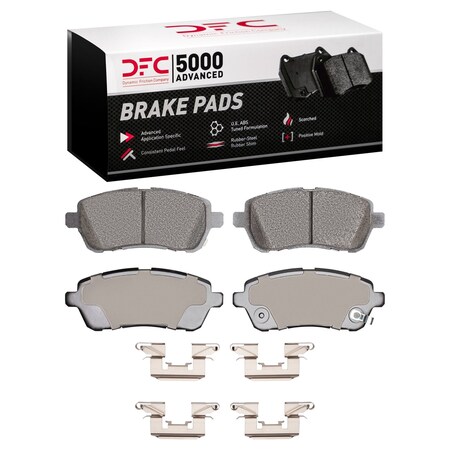 Dfc 5000 Advanced Disc Brake Pad Set,  1551-1454-01