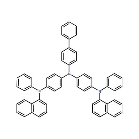 Ak Scientific 4, 4'-Bis[N-(1-naphthyl)-N-phenylamino]-4''-phenyltriphenylamine (100mg), CAS 1073183-32-0 6284AL-100mg