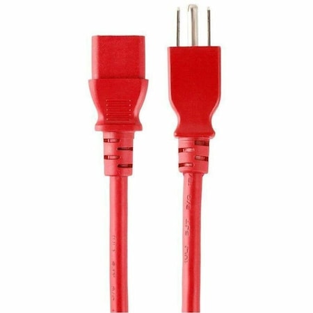 Monoprice Power Cord - NEMA 5-15P to IEC 60320 C13_ 18AWG_ 10A/1250W_ 125V_ 3-Pr 33558
