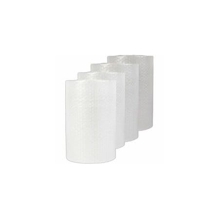 Universal Bubble Packaging, 0.31in Thick, 12in x 125 ft, Perforated Every 12in, Clear, 4PK 4087870