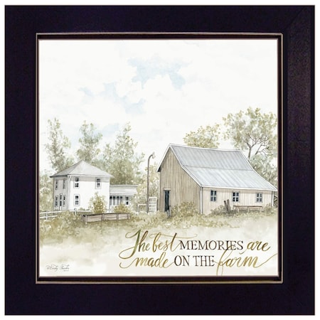 Homeroots The Best Memories 1 Black Framed Print Wall Art 404805