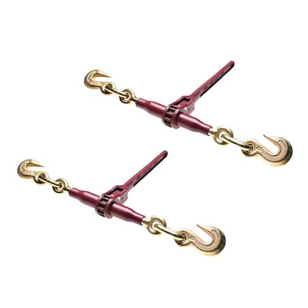 Mytee Products 2 Pack Heavy-Duty Durabilt Speciality Pro-Bind Ratchet Binder with 3/8in & 5/..., 2PK DR-1-3x2