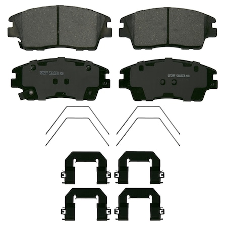 Wagner Brake QuickStop Front Disc Brake Pad Set Ceramic,  ZD1847