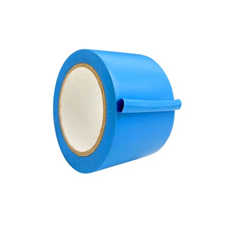 Wod Tape PVC, Light Blue, 3 inch W., 36 yards L., 5 mil Thickness, 16 PK WOD VTC365-03000-16-36-LBL