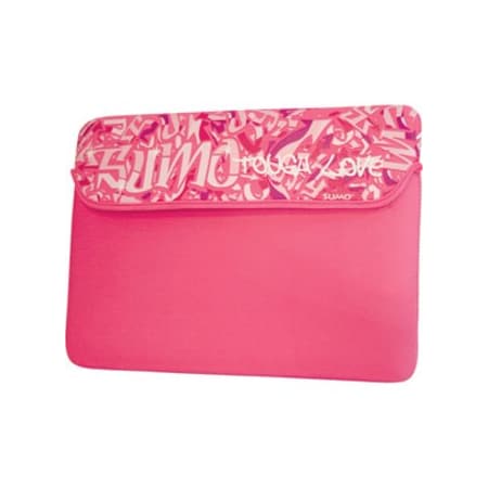 Mobile Edge SUMO Graffiti 13" Macbook Sleeve - 10" x 13.5" x 1" - Neoprene - Pink ME-SUMO7713XM