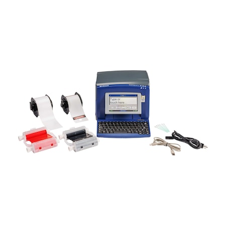 Brady Desktop Printer, Single Color, 302 dpi S3100-KIT-LOTO