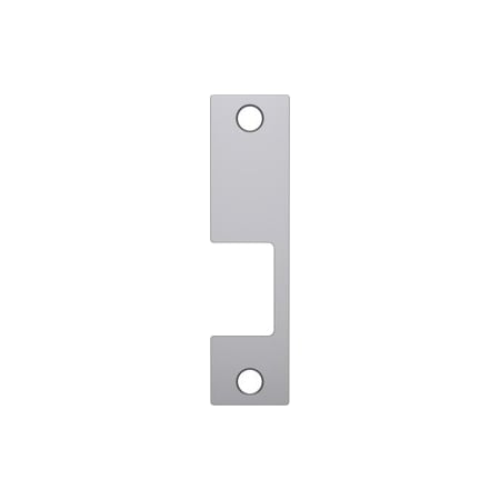 Hanchett Entry Systems Faceplate 4-7/8in x 1-1/4in for Mortise Locks with Deadlatch Below Latchbolt, 1006 Series KM-630