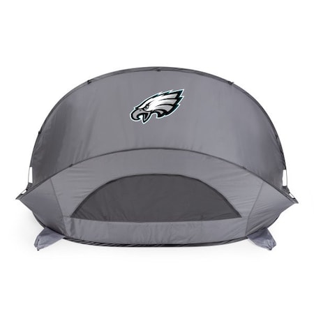 Picnic Time Family Of Brands Philadelphia Eagles - Manta Portable Beach Tent, (Gray) 113-00-105-244-2