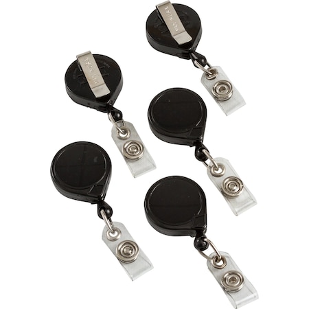 Brady Retractable Card Reel, Pack of 25 Each, 25PK 69740