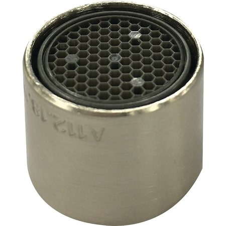 Boston Harbor Faucet Aerator Female, 55/64 in Female, Plastic, Brushed Nickel A500267NNP-55-P