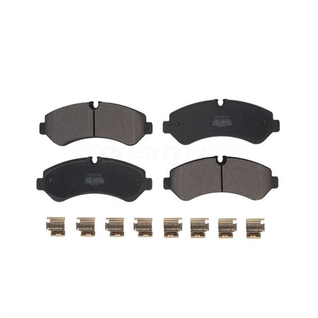 Positive Plus Rear Semi-Metallic Disc Brake Pads For Freightliner Sprinter 3500 Mercedes-Benz 4500 PPF-D2236