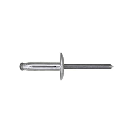 Auveco Chrysler General Purpose Rivet, All Aluminum, Rivet Diameter: 3/16, Grip118-.375, 5/8in Flg, 15PK 21799