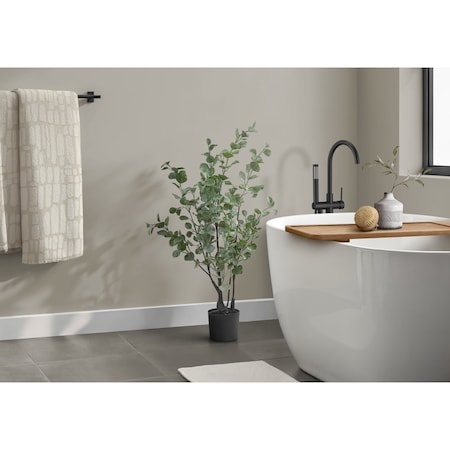 Monarch Specialties Artificial Plant, 35" Tall, Eucalyptus Tree, Indoor, Faux, Fake, Floor, Greenery, Potted, Decorative I 9562