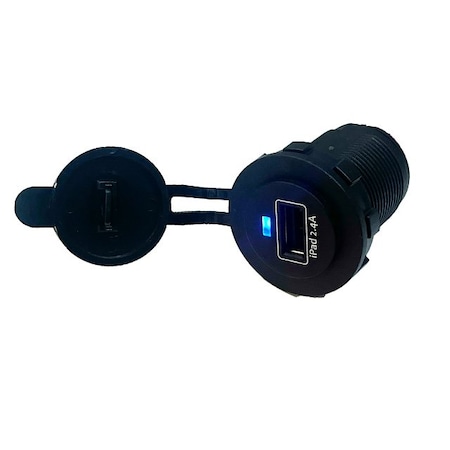 Switch Components USB-A Single Port: 2.4A Total A8-USB1-1-BN-2.4A